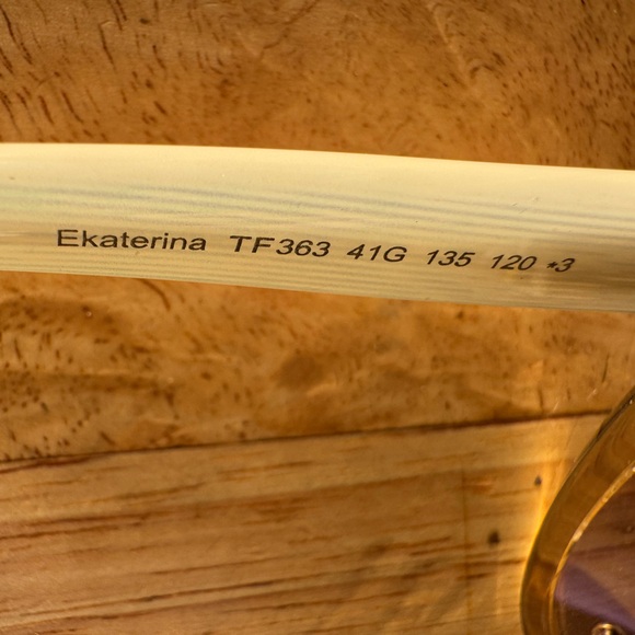 Tom Ford Women's Ekaterina TF363 TF/363 Fashion Shield Sunglasses - Picture 7 of 7